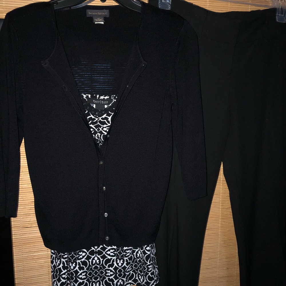 Lot of one complete outfit. Bebe, Banana Republic
